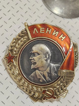 URSS – RARE Ordre de Lénine 2ème type – Or massif – 1936