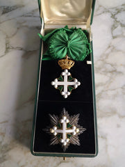 Rare ensemble de Grand-Croix de l’Ordre des Saints-Maurice et Lazare, Royaume d’Italie, époque Victor Emmanuel III (1900–1946)